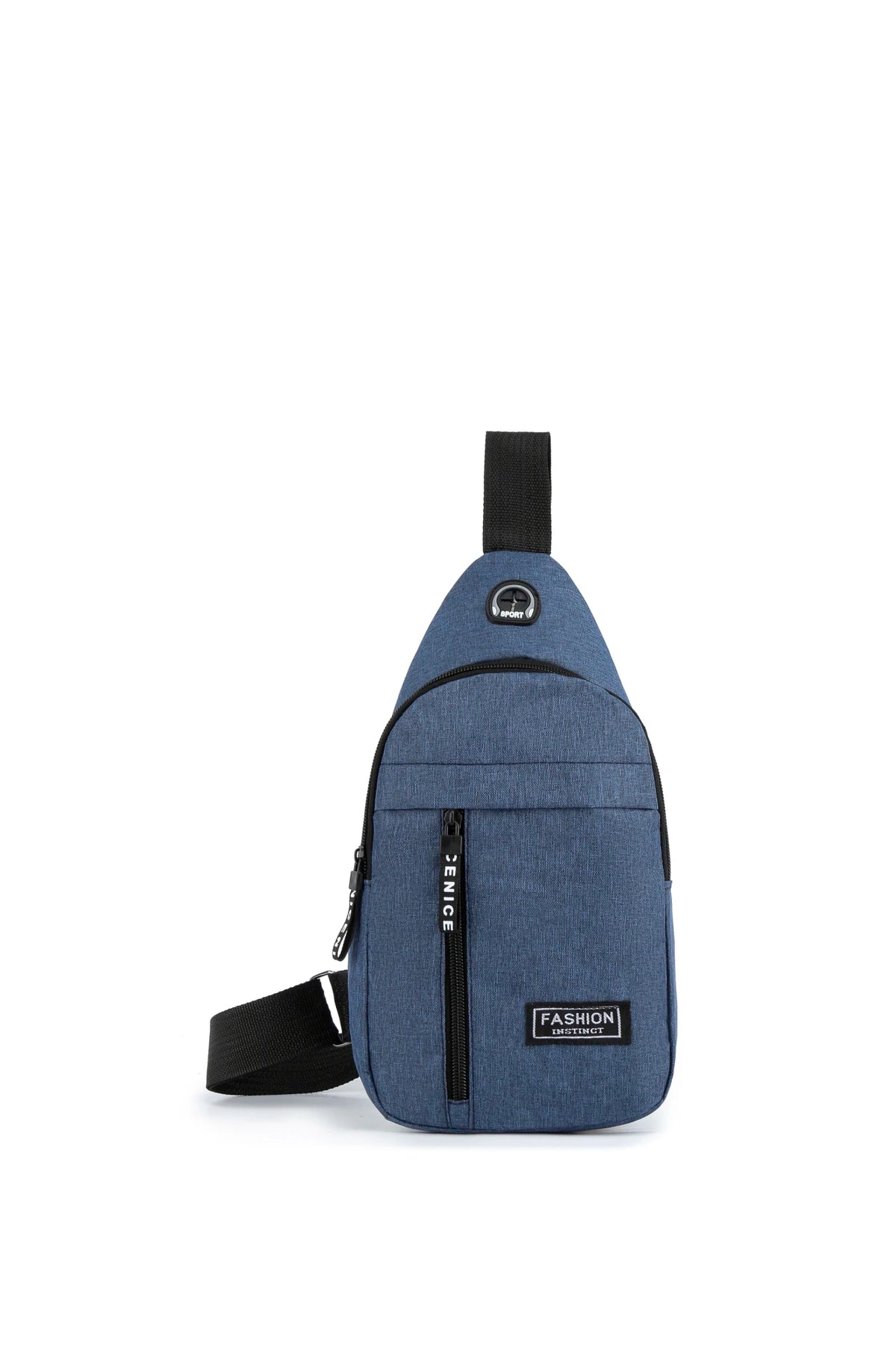 Mens Crossbody Bag Single Shoulder Chest Bag Fashionable