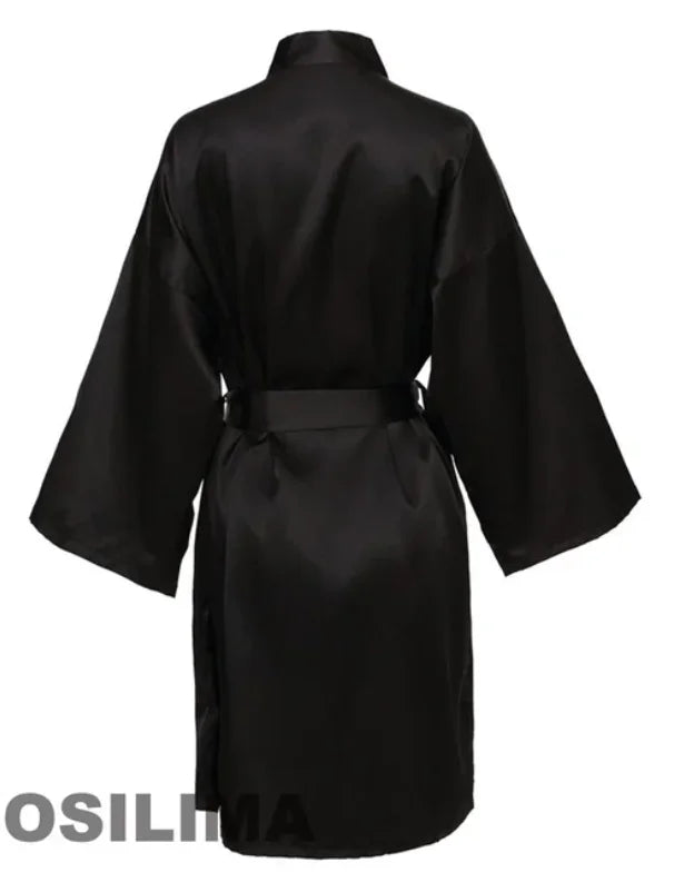 Wedding Party Bride Robe Kimono Satin Pajamas SP2000