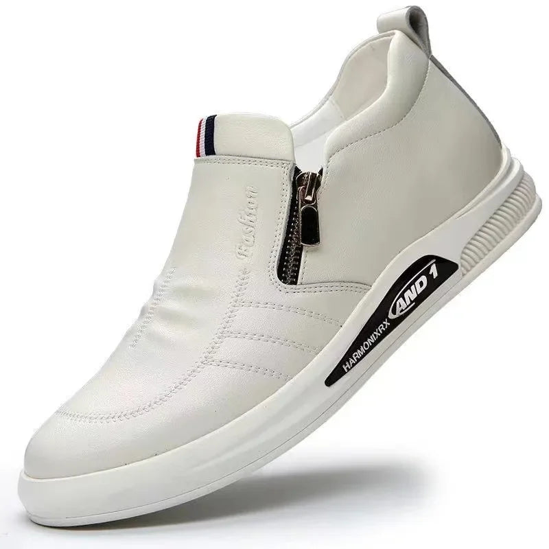 Casual Leather Men Loafers Slip On Moccasin Shoes Everyday