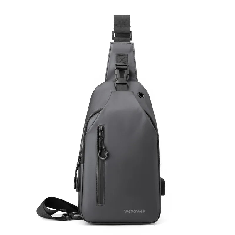 Waterproof Lightweight Crossbody Bag For Men Large Capacity