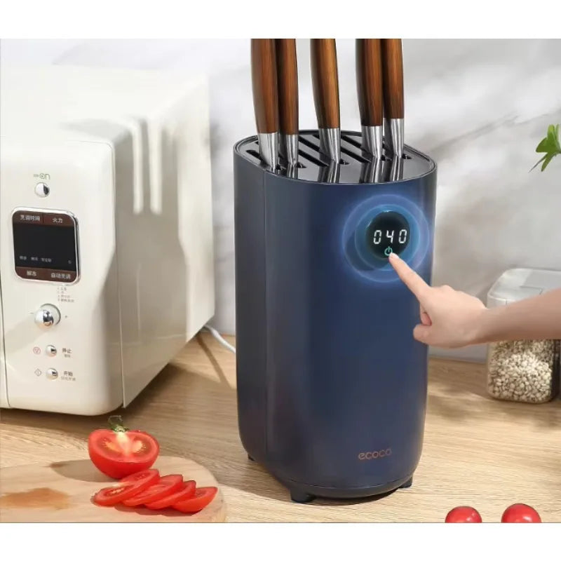 Kitchen Household Intelligent Disinfection Knife Holder Knife and Chopstick Sterilizer  Tableware Dryer All-in-one Machine