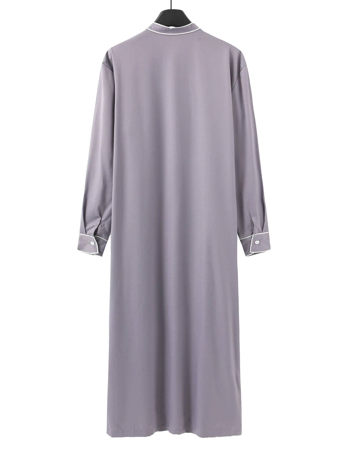 2024 Muslim Men Hand Embroidered Abaya Thobe Saudi Style