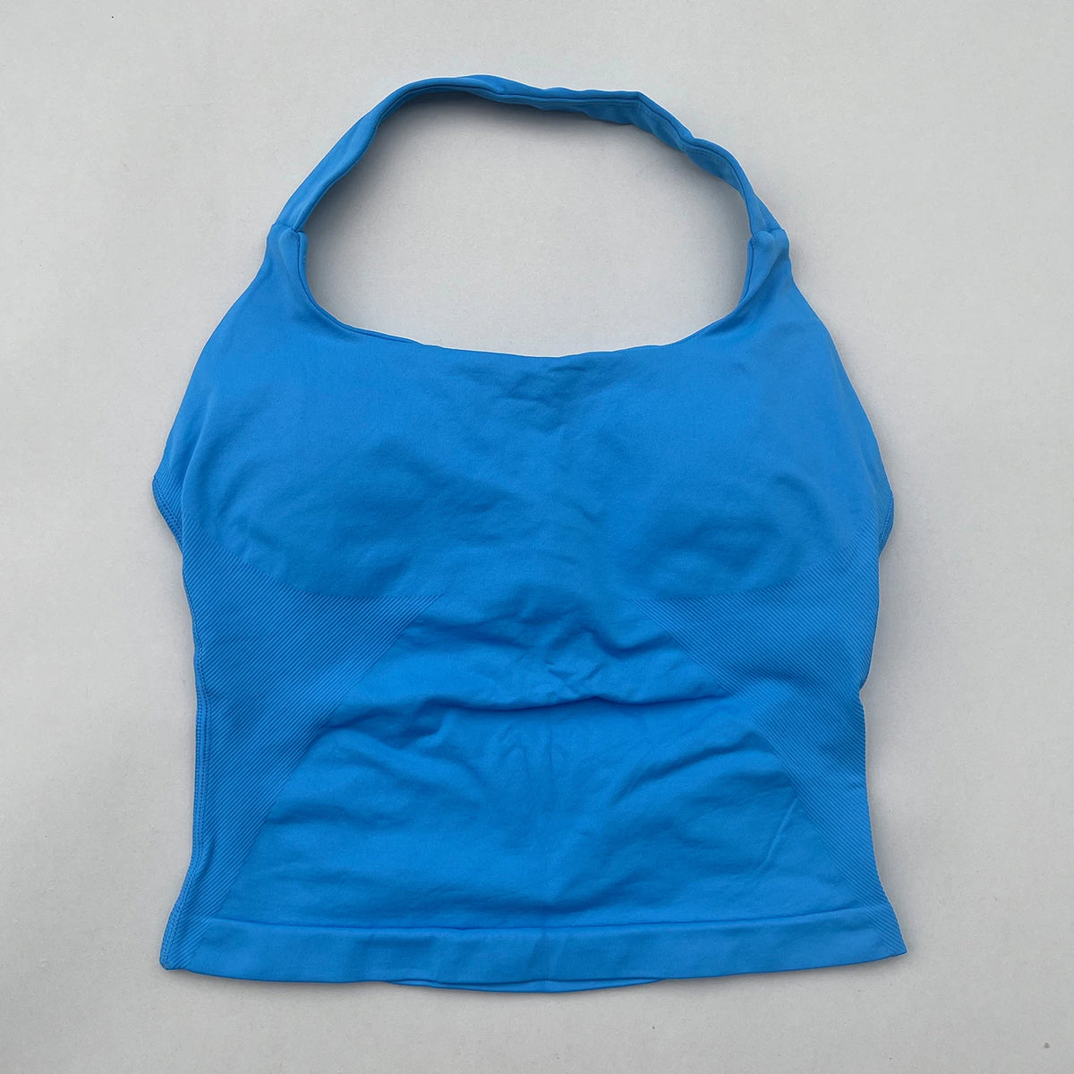 No Logo Womens Halter Top And Shorts Yoga Set Activewear