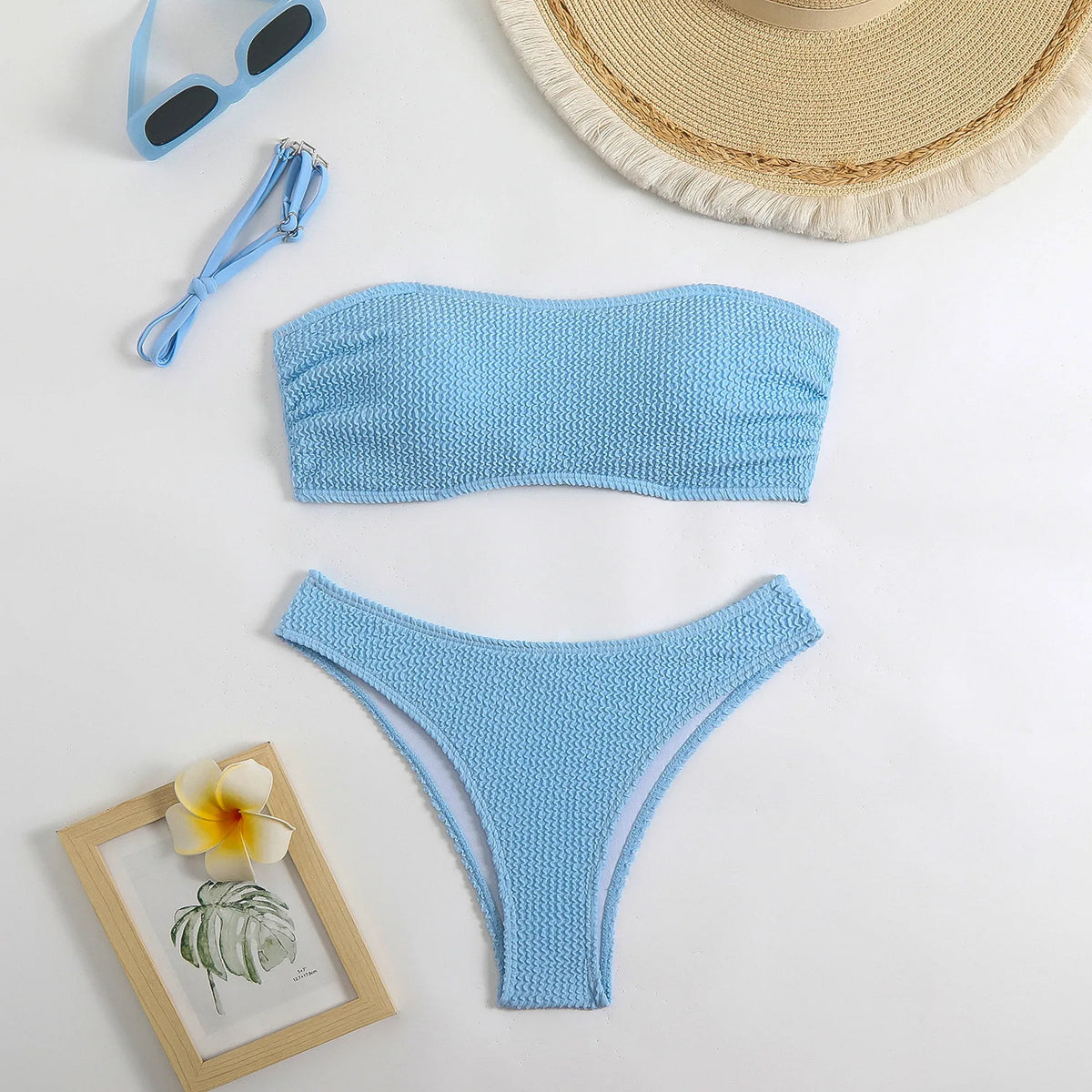 Sexy Women Halter Bikini Two Piece Swimsuit Set 2025
