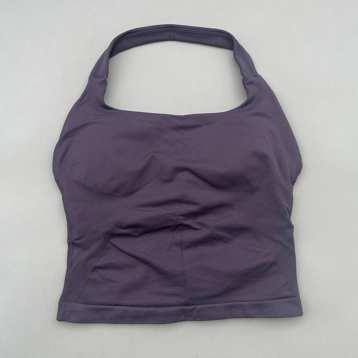 No Logo Womens Halter Top And Shorts Yoga Set Activewear