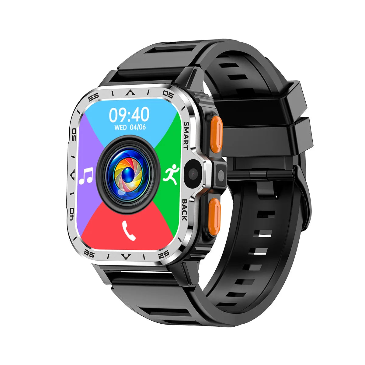 Valdus PGD Android Smart Watch GPS 16GB ROM Dual Camera NFC