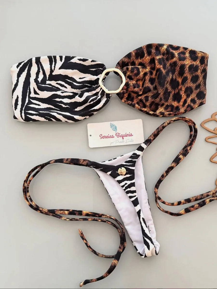 Sexy Micro Bikini Set Swimsuit for Women Brazilian Biquini