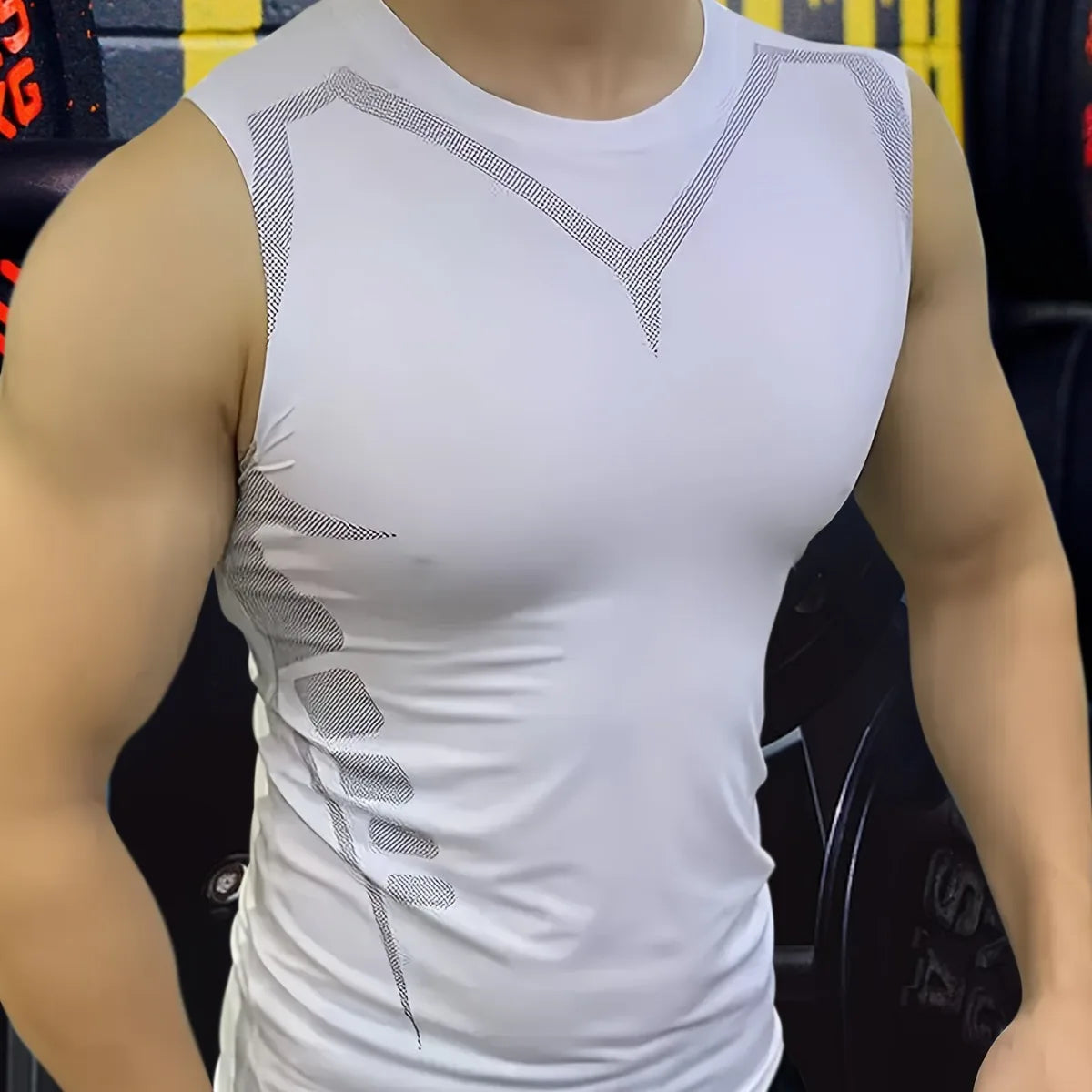 Men's Quick Dry Breathable Tank Top Sleeveless Home Fitness