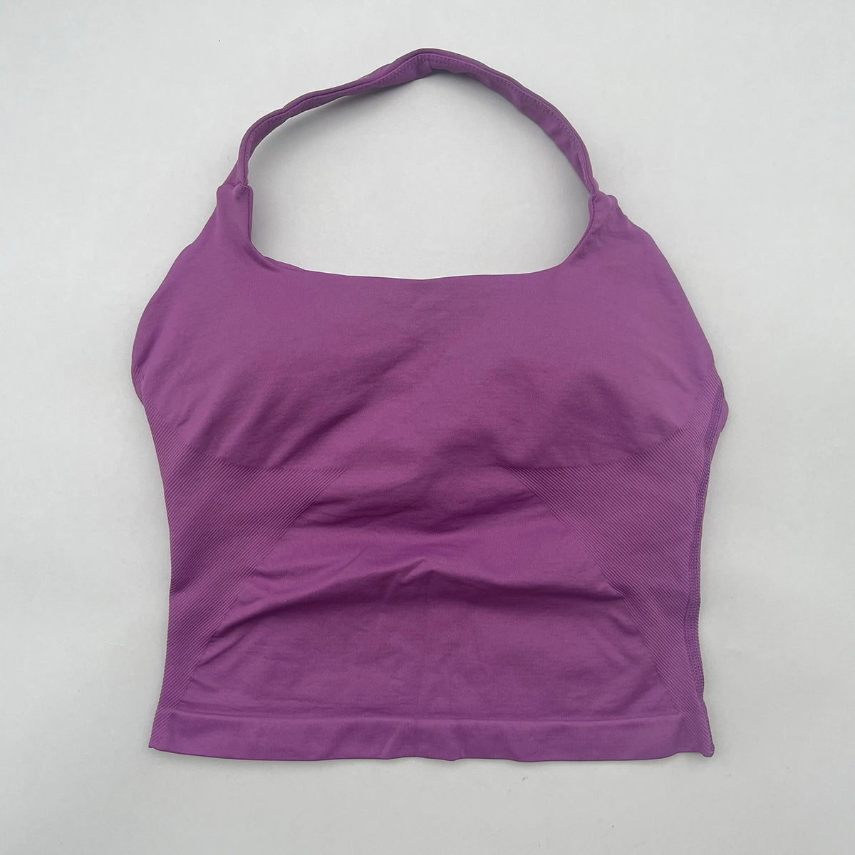 No Logo Womens Halter Top And Shorts Yoga Set Activewear