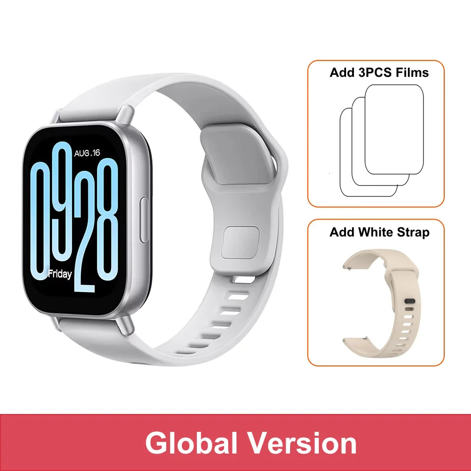 Global Redmi Watch 5 Active 2 Inch Display 18 Day Battery