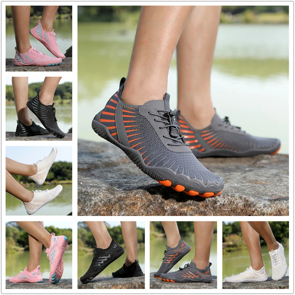 Unisex Barefoot Aqua Water Shoes Quick Dry Beach Anti Slip