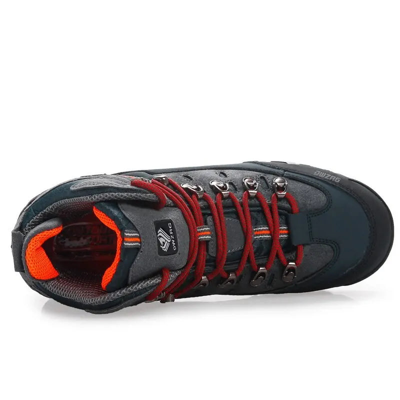 Mens Hiking Shoes Outdoor Mountain Climbing Snow Boots