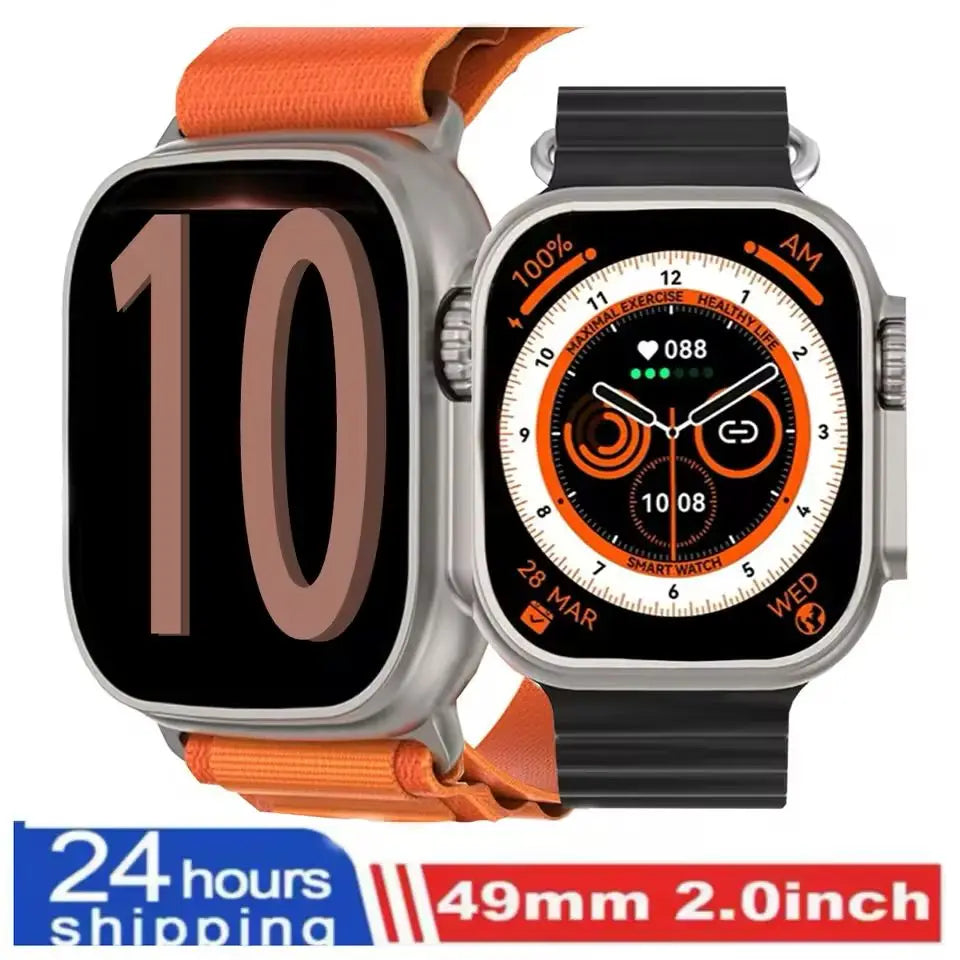 Apple Watch Ultra 10 Pro Max Gen2 49mm AMOLED Smartwatch