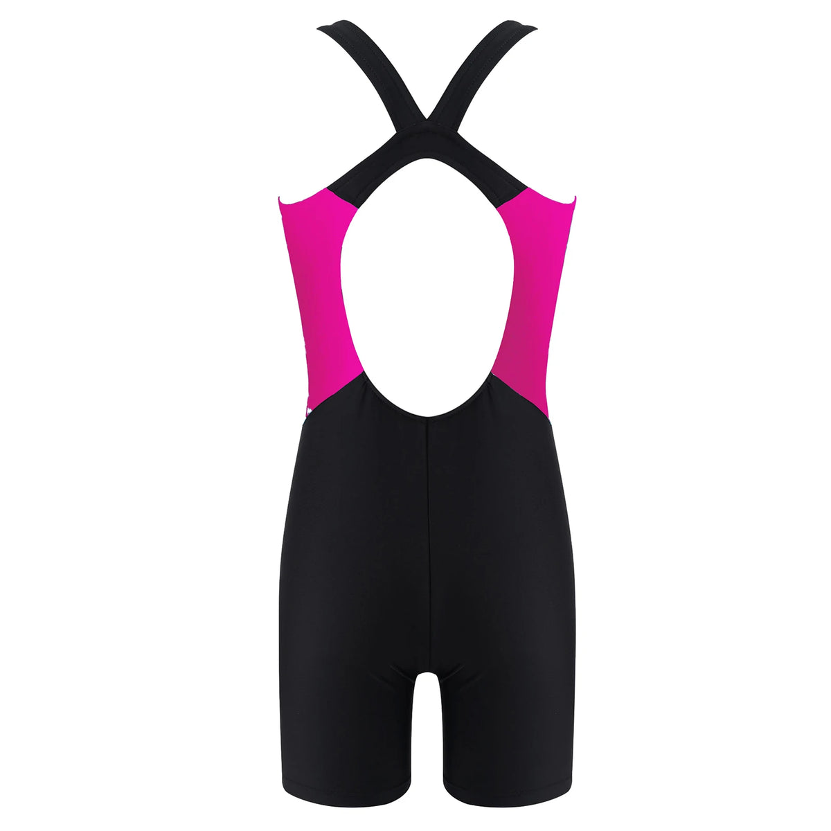 Girls Sleeveless Rashguard One Piece Swimsuit Jumpsuit