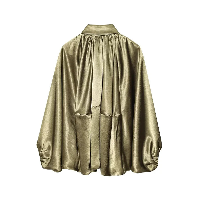 Mujer Ruched Bomber Jacket For Women Oversized Puffy Coat